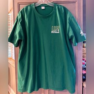 USF Bulls XXL Classic Green Tee, University of South Florida